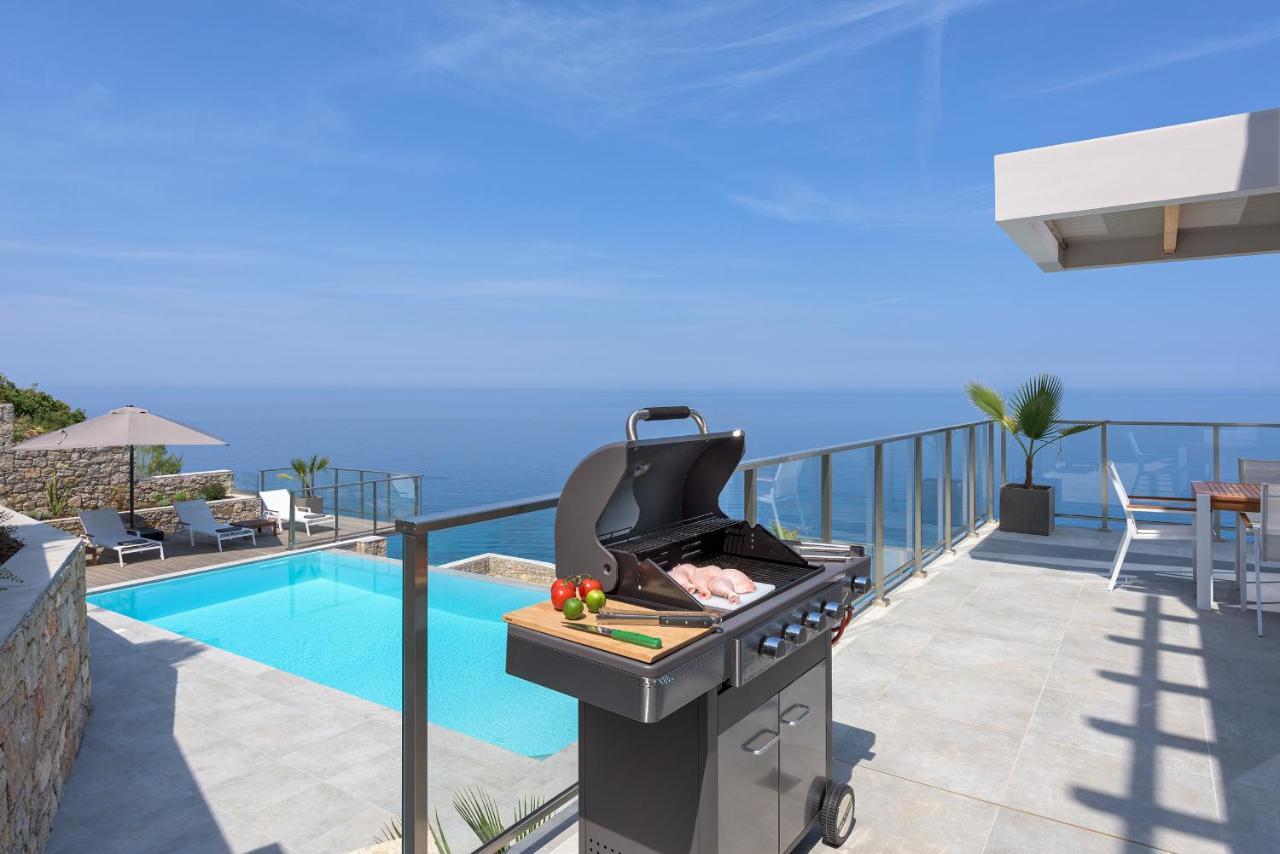 Kathisma Bay Villas - Luxury Villas - Villa Helios Kalamítsi Dış mekan fotoğraf