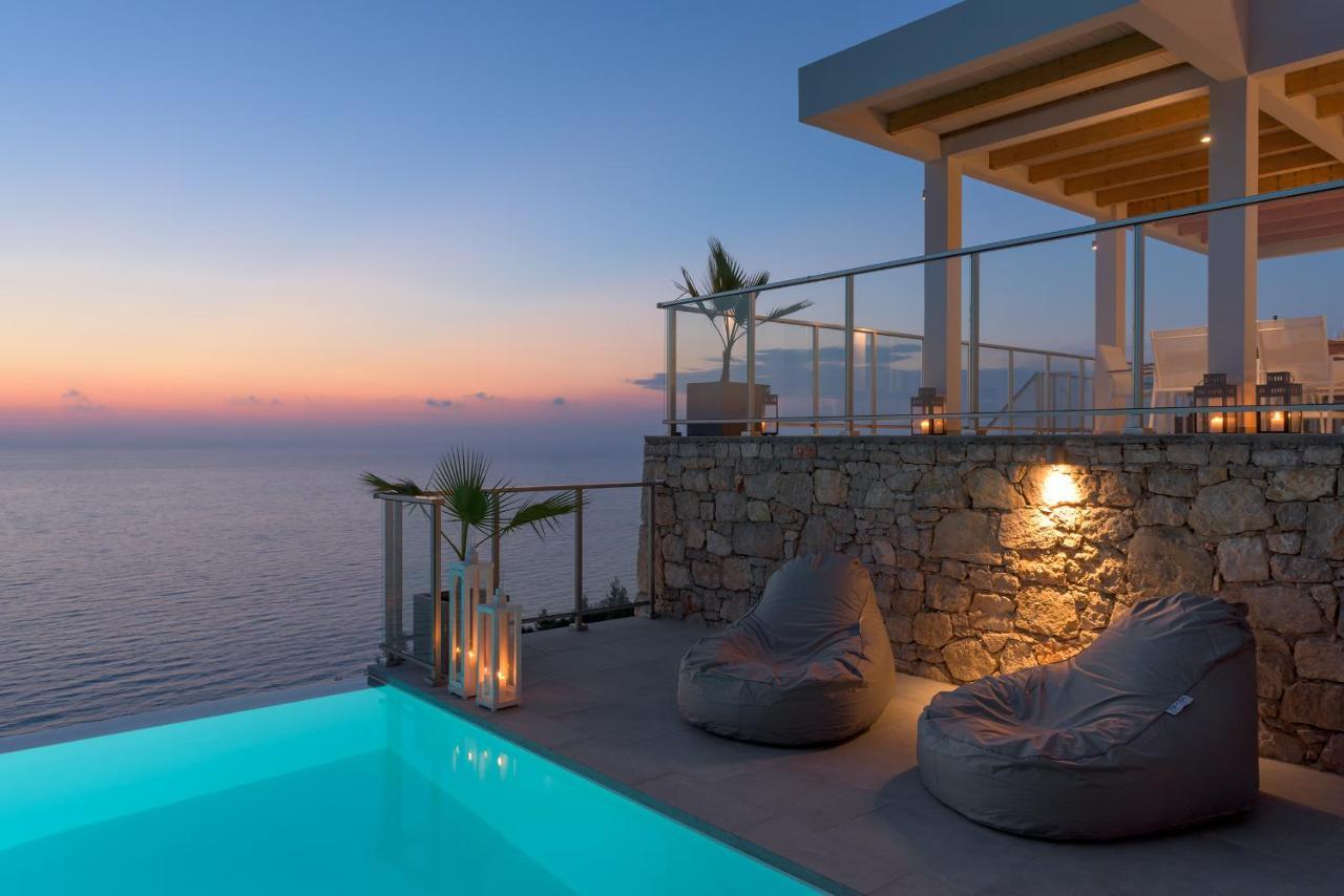 Kathisma Bay Villas - Luxury Villas - Villa Helios Kalamítsi Dış mekan fotoğraf