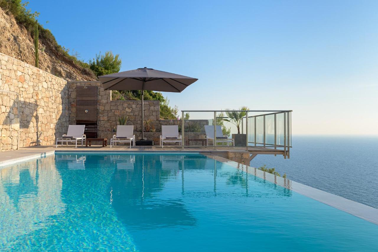 Kathisma Bay Villas - Luxury Villas - Villa Helios Kalamítsi Dış mekan fotoğraf